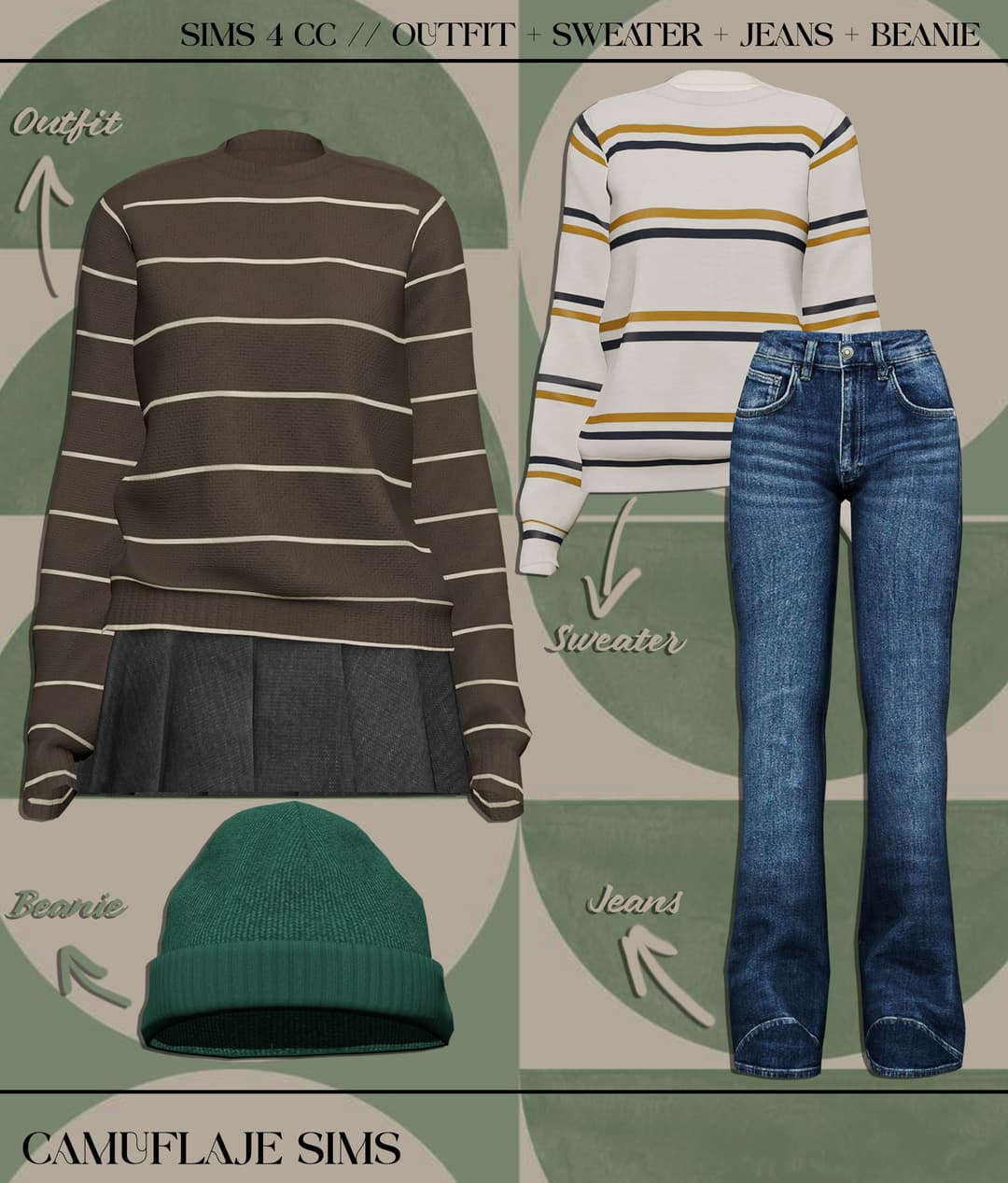 Галерея мода Набор одежды Parallel Axis Collection #2